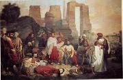 unknow artist, Arab or Arabic people and life. Orientalism oil paintings 70